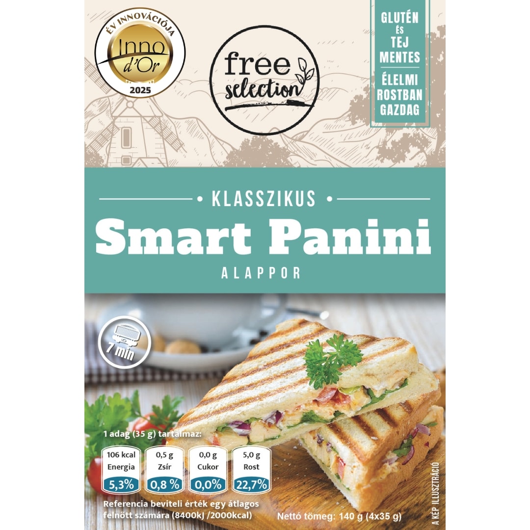 Klasszikus Smart Panini alappor 4x35g