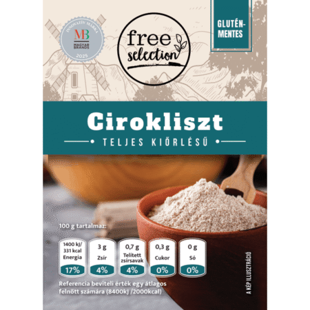 Cirokliszt – Teljes kiőrlésű 500g